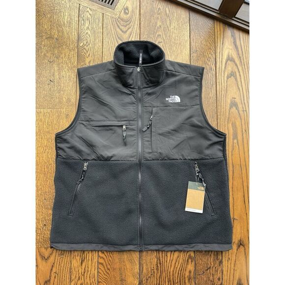 The North Face Men's Retro Denali Vest Black Fleece Jacket with Zipper Size XL - Picture 1 of 6